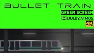 Train green screen | bullet train green screen | Metro train green screen | 4k