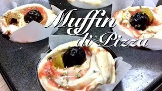 Muffin di Pizza ricetta facile e veloce - TUTTI A TAVOLA