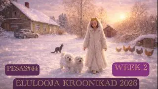 Sabad, Suled, Päikest, Pilvi, Lumesära, Liha...✨🥰Toimetused Tänulikkuses Pesas #44🙏🏻Ndl lõpusõnum 🃏