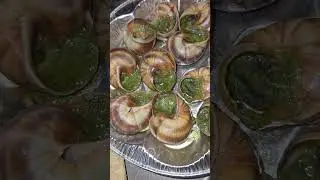 One Of My Favorite  Escargot !! @juliebeekelly #escargot #delicacy #yummy ##juliebeekelly