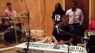 KLamp &  Dominic Tardy working it out at #theshed