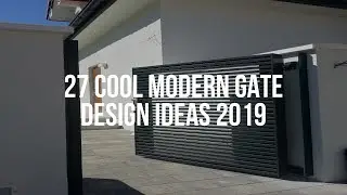 🔴 27 Cool MODERN GATE DESIGN Ideas 2019