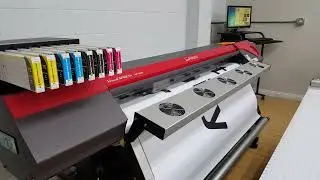 Versa Express RF-640 Roland Banner printer