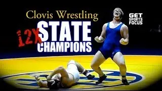 Clovis Wrestling 12X CIF State Champions