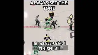 setting the tone to fire up the boys in the biggest game of our f***ing lives!!! #nhl #chel #eashl