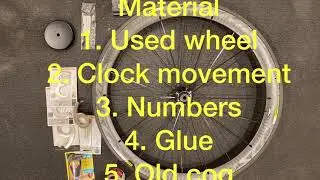 Bike Wheel clock