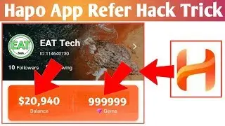 Hapo App Refer Hack Trick , Easin Arafat Technology Video