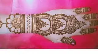 very stylish easy mehandi design back hand mehndi design simple beautiful mehndi design mehndi henna