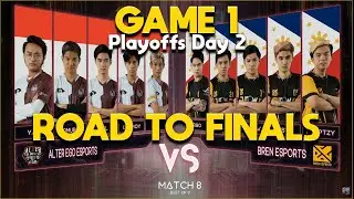 BREN ESPORTS VS ALTER EGO | GAME 1 | M2 Playoff Day 2 | MLBB World Championship 2020 | TAGALOG
