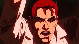 Gambit's death but with 'Happy Nation' // X-Men 97'