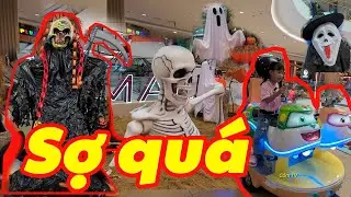 Halloween ở Aeon Quận 8 - Sợ qu&aacute; #comtv #halloween #playground #aeon