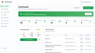 Get Project &ndash; Smart Lead to Client Conversion AI System