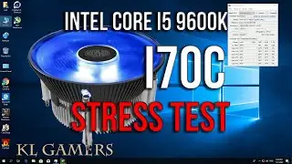 intel Core i5 9600K msi MPG Z390 Gaming PLUS Samsung 860 EVO GTX 1650 Cooler Master i70c STRESS TEST