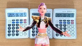KPop Demon Hunters - Golden (Calculator Cover)