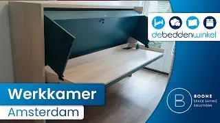 Opklapbed / Bedkast | Boone Smart Officio | D&eacute; Oplossing Voor Kleine Ruimtes | Bureau &eacute;n Bed in &eacute;&eacute;n