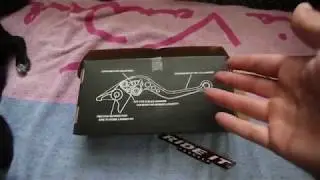 Ride it clutch and brake lever Unbox for dl650