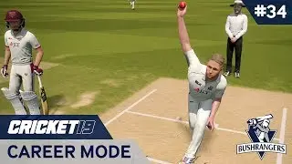 CRICKET 19 | CAREER MODE #34 | A SUPERB BOWLING EFFORT!