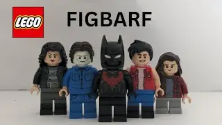Custom LEGO FIGBARF (Batman Beyond, One Piece, The Walking Dead & more)