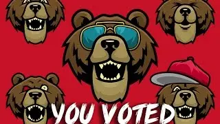 YOU VOTED NEW PAPOOCHIS LOGO [2016]