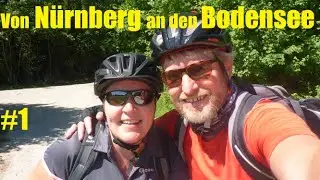 Radreise von Nürnberg an den Bodensee | Tag 1 | Nürnberg - Rothenburg ob der Tauber