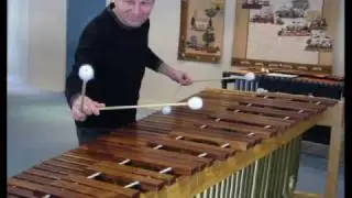Grieg - Aria from Four Pieces for marimba solo