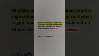 mistake increase your experience &... #positive  #motivation #quotes #lifechanging #shortvideo