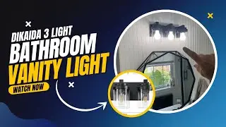 Modern 3-Light Bathroom Vanity Upgrade | Easy DIY Installation