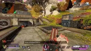 Apex Legends solo queue my random team mate does nothing, disconnects, while i 1v5