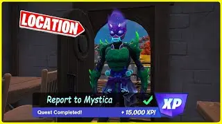 Report to Mystica (NPC #17 Location Guide) | Fortnite