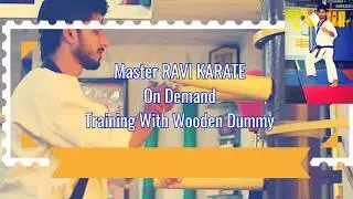 Wooden Dummy Training | Freestyle | Ravi Karate | Martial Arts| Talent Hub | Jharsuguda