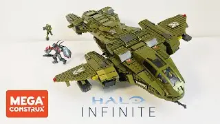 🟠🔍 Обзор Набора MEGA Construx HALO Infinite &ldquo;Pelican Inbound&rdquo; (2020)