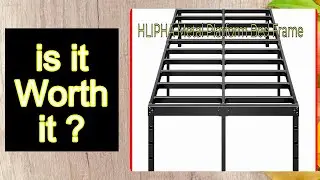 HLIPHA Metal Platform Bed Frame Features - Important Information