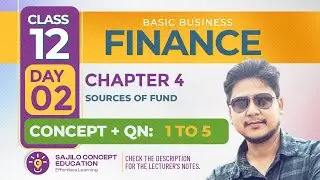 Class 12 Business Finance | Chapter 4 Day 2: Concept of Credit + Trade Credit Qn 1–5 Solved