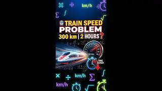 Find the Speed of a Train | Word Problem on Linear Equations | Class 10 Maths