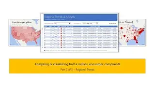Analyzing & visualizing regional trends in Excel - Case study