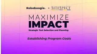Establishing Program Goals