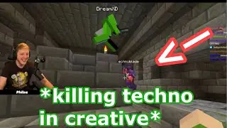 DreamXD Joins the Dream Smp in CREATIVE MODE after TECHNOBLADE AND PHILZA Threaten to go to the end!