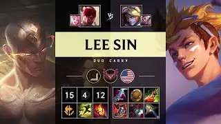 Lee Sin ADC vs Ezreal - NA Grandmaster Patch 25.11