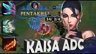 Kaisa vs Ezreal (65% Win Rate) ADC - Korea GrandMaster Patch 14.2 ✅
