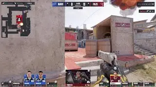 Twistzz crazy deagle 1v3 clutch for matchpoint against NAVI in Semi-finals | Budapest Major 2025
