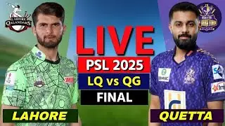 QG vs LQ Live | PSL Live Match Today | Quetta vs Lahore | LQ vs QG Live Match | PSL Live Broadcast