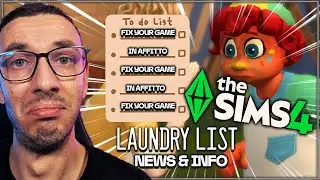 NUOVA LAUNDRY LIST  su The Sims 4! NEWS&INFO