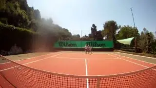 Andrew Teaching Sports Camp In Italy