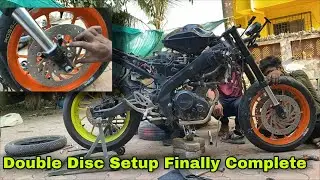 Double Disc Setup Finally Complete On R15v3 || Brembo Setup Installed 🔥🔥