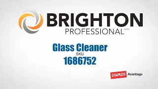 Glass Cleaner Sku # 1686752 &ndash; Janitorial and Sanitation Cleaning Solution &ndash; For Glass Cleaning