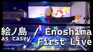 絵ノ島 as casey FIRST LIVE @ Snack Up @ IV Akihabara Tokyo Japan