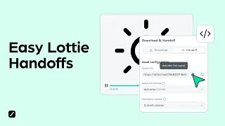 LottieFiles tutorial for beginners: How to hand off Lottie animations to developers