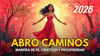 ✨🕊️ ABRO CAMINOS ESTE NUEVO AÑO 2026 💫🌟 Mantra de Fe, Gratitud y Prosperidad