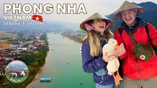 Phong Nha - Vietnam 🇻🇳 Duck Stop | Cave Exploration | Our Boat Crashed | S3E7