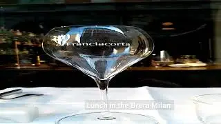 Lunch in  the Brera design district MILAN  ITALY